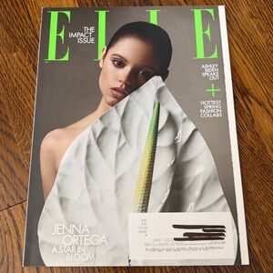 Elle Magazine - April 2023 - Jenna Ortega - Never Read!!fashion Wednesday Addams